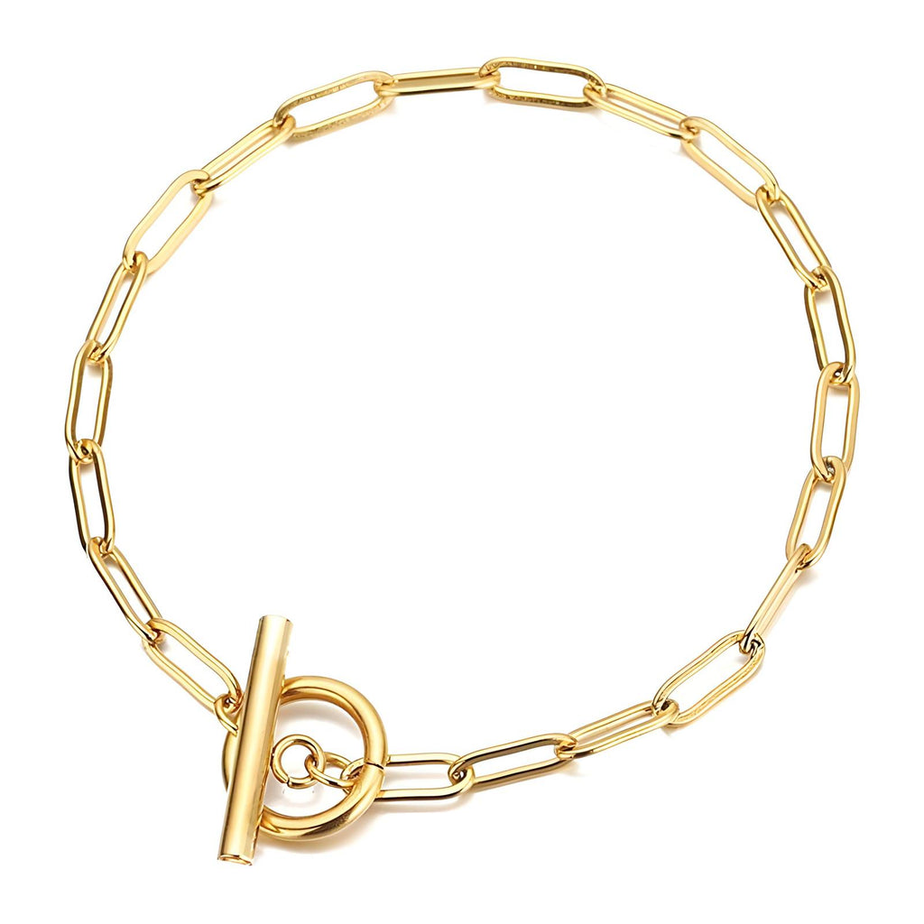 Paperclip Chain Bracelet