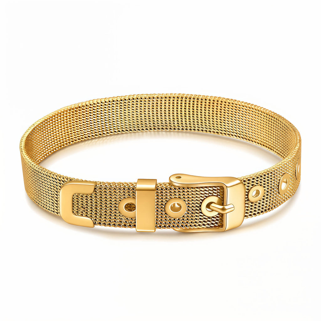 Buckle Mesh Bracelet