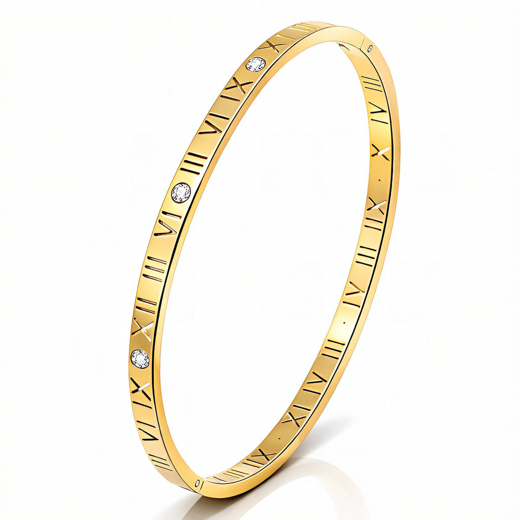 Roman Numeral Bangle