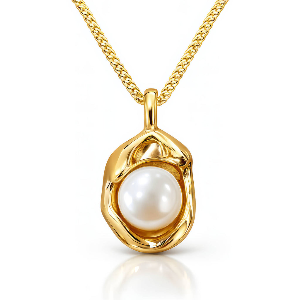 Molten Pearl Necklace