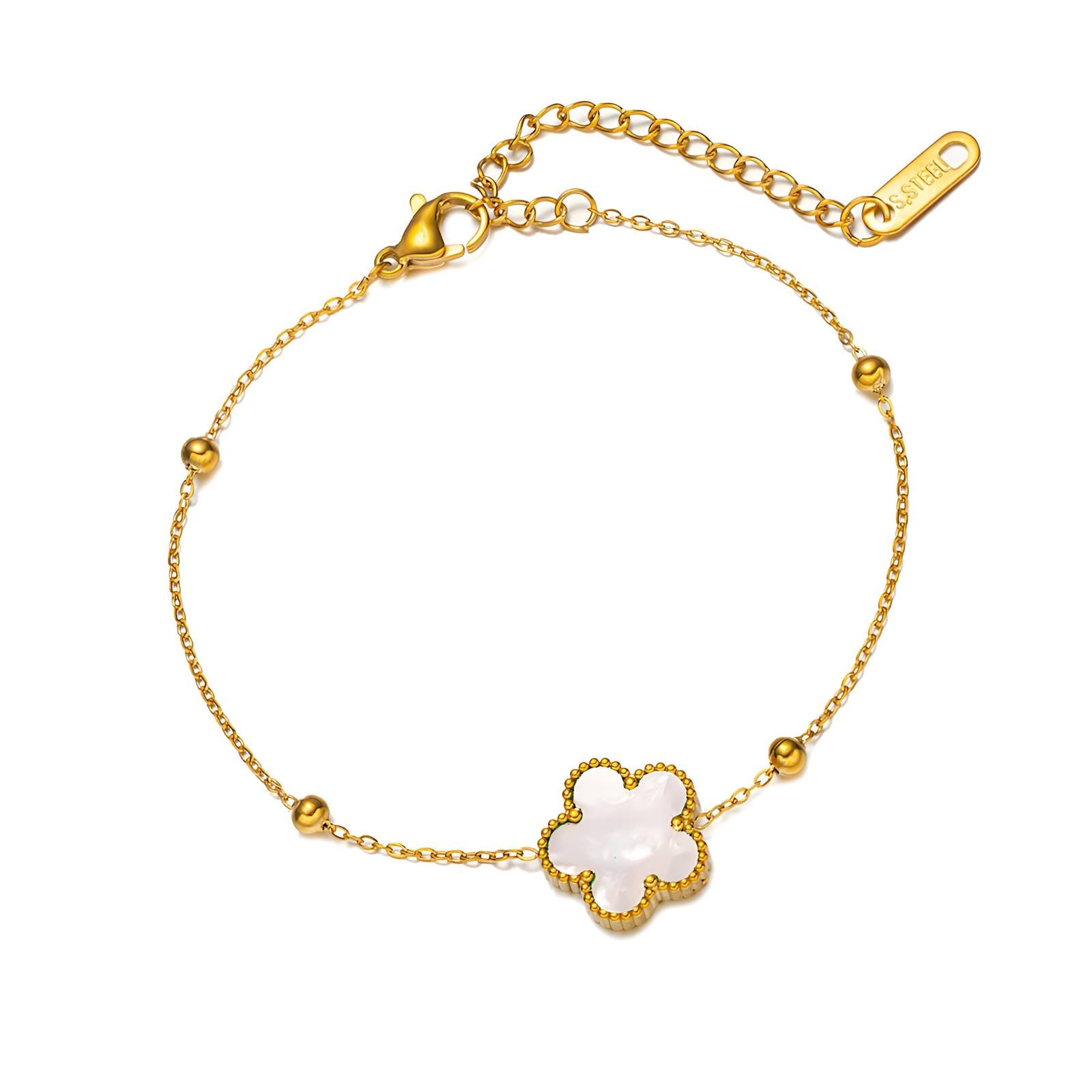 White Clover Bracelet