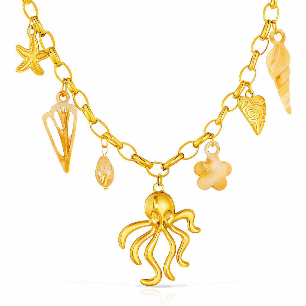 Ocean Charm Necklace