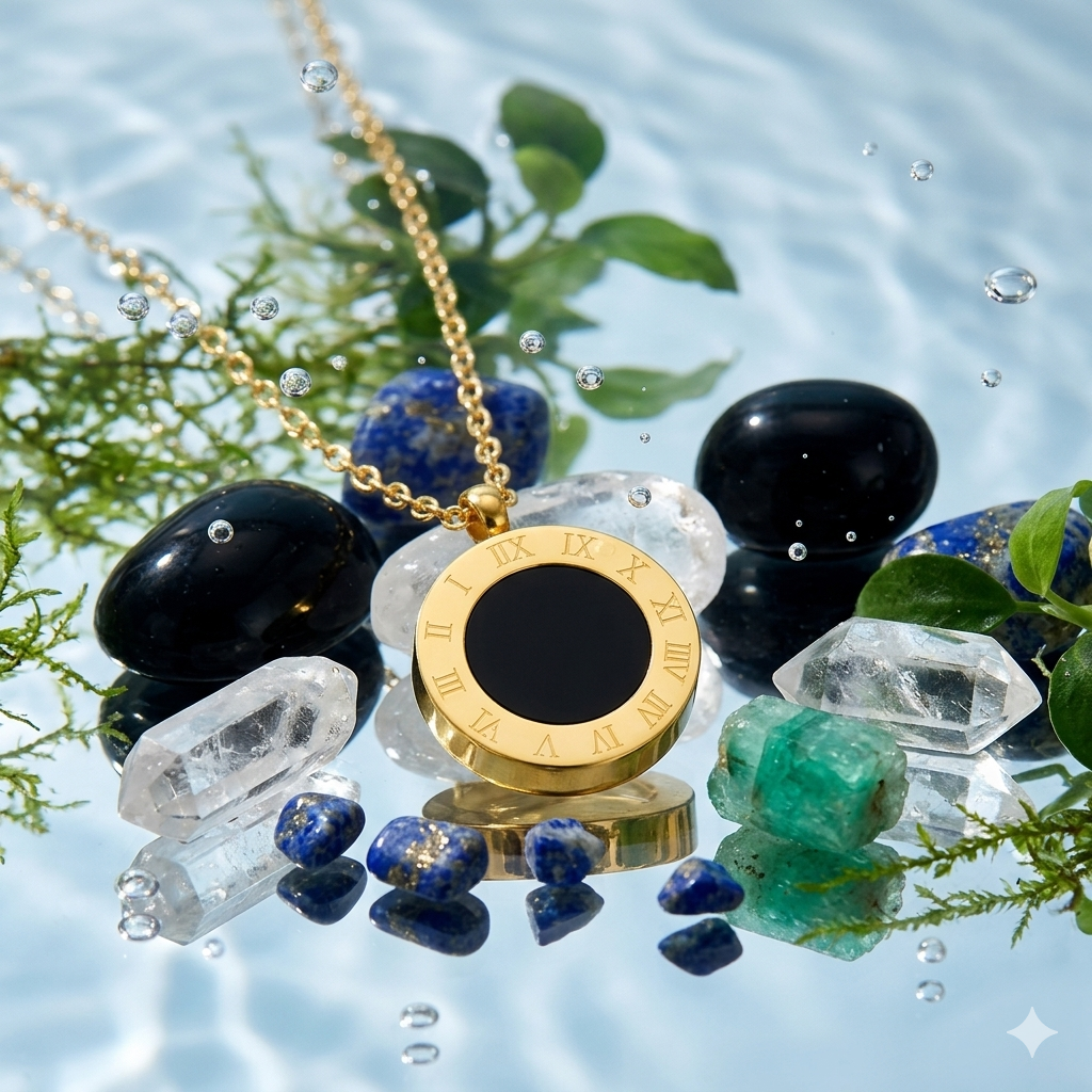 Roman Onyx Necklace