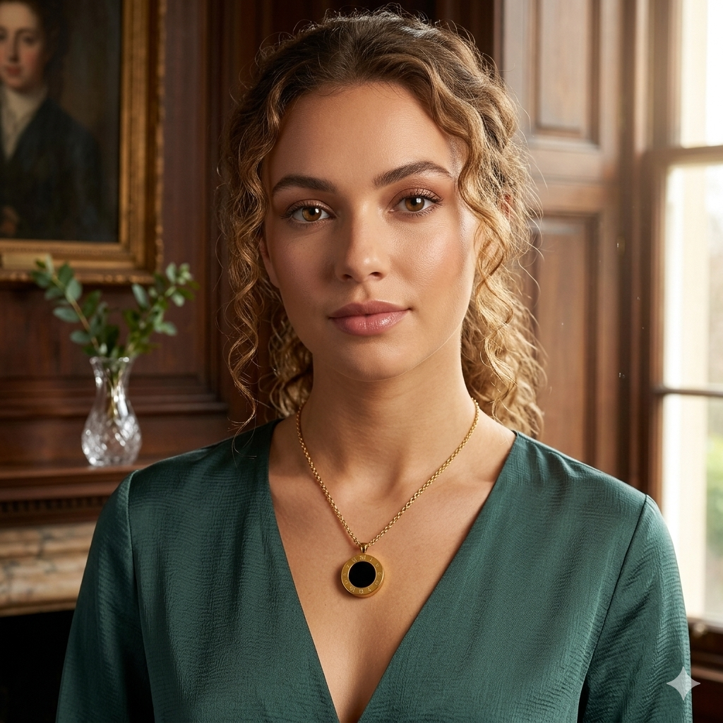 Roman Onyx Necklace