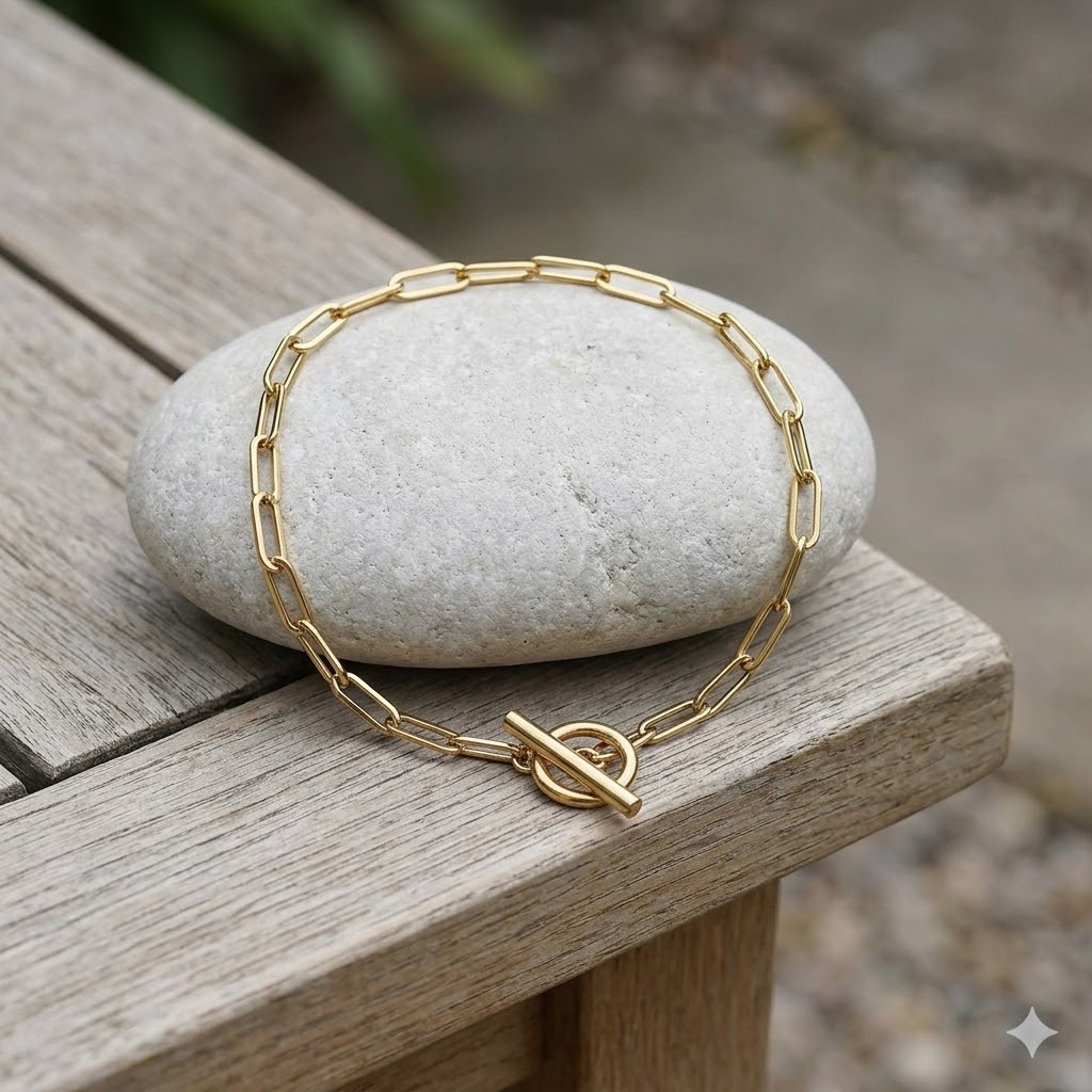 Paperclip Chain Bracelet