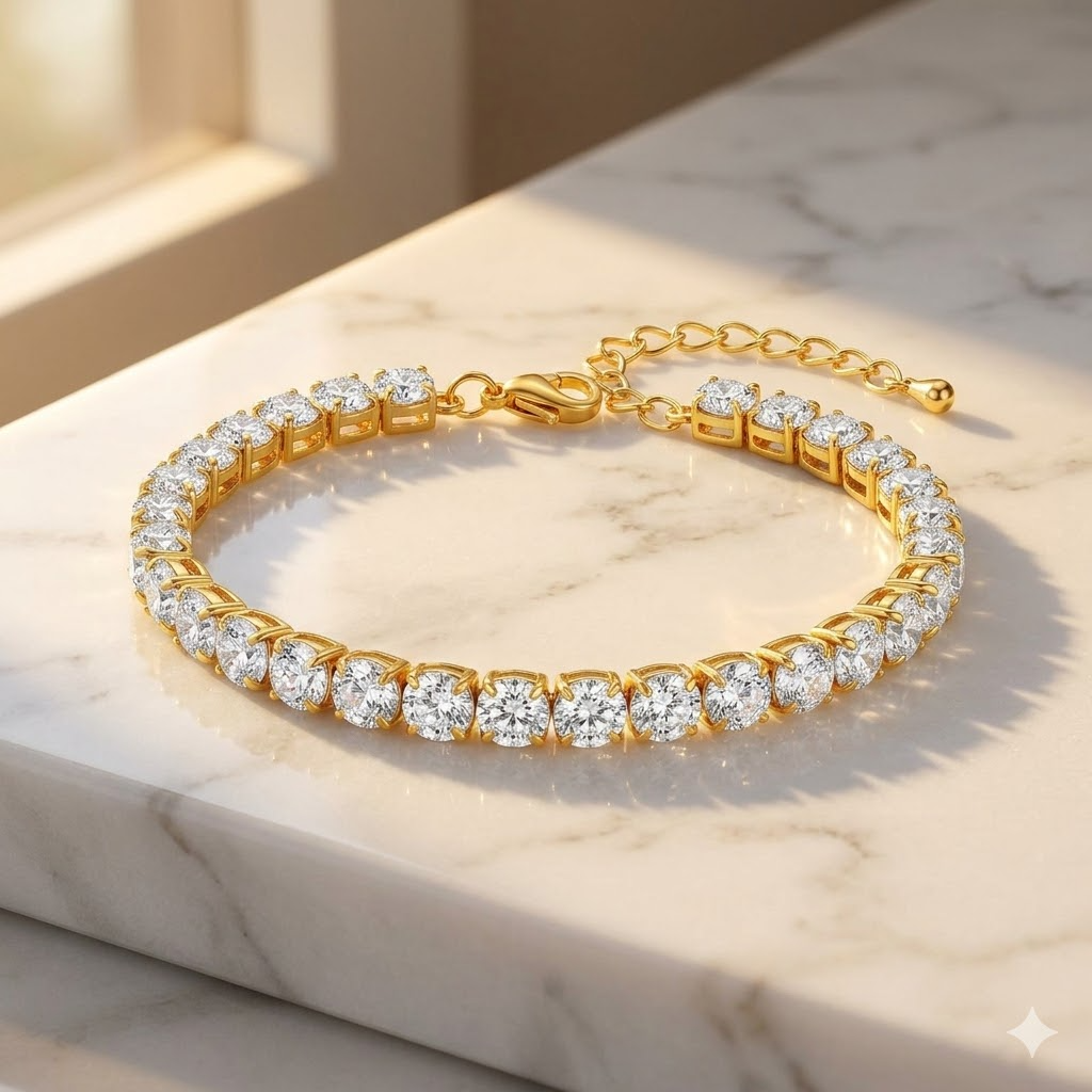 Crystal Tennis Bracelet