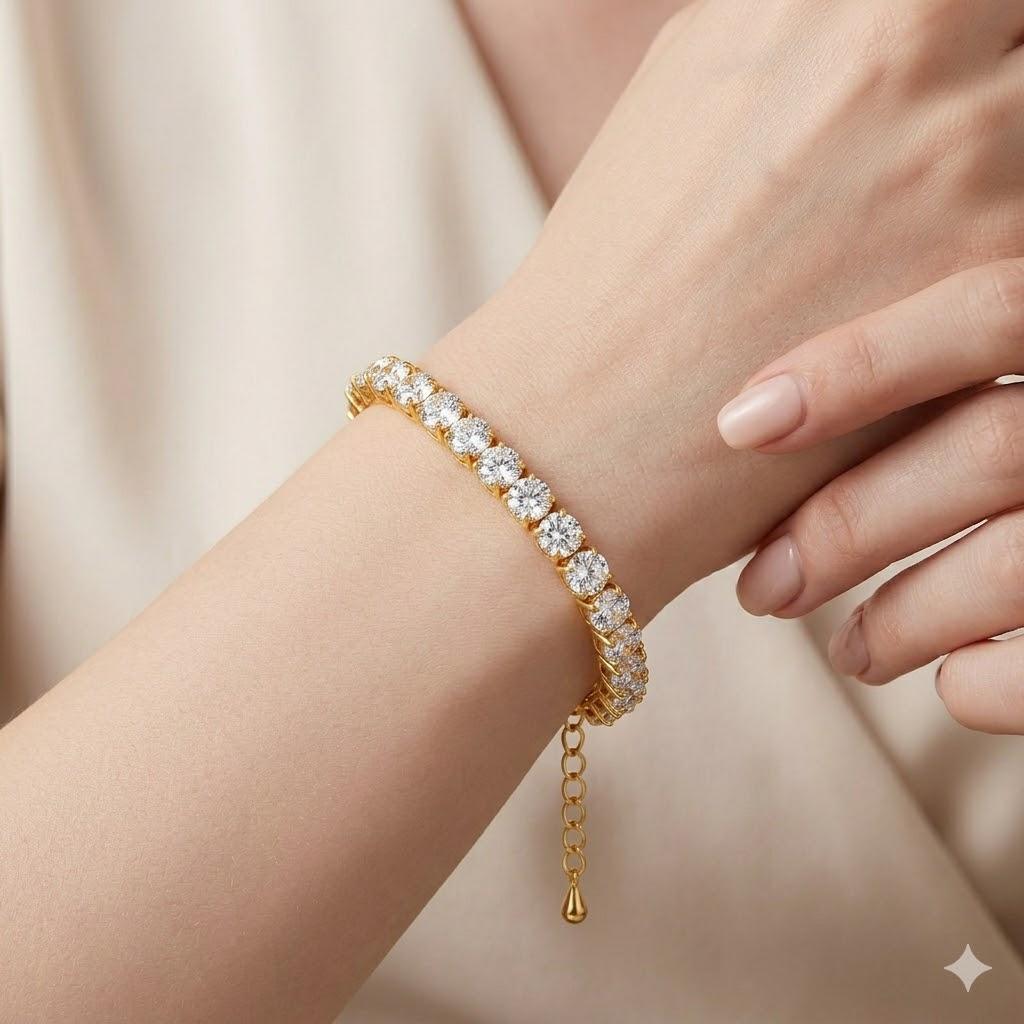 Crystal Tennis Bracelet