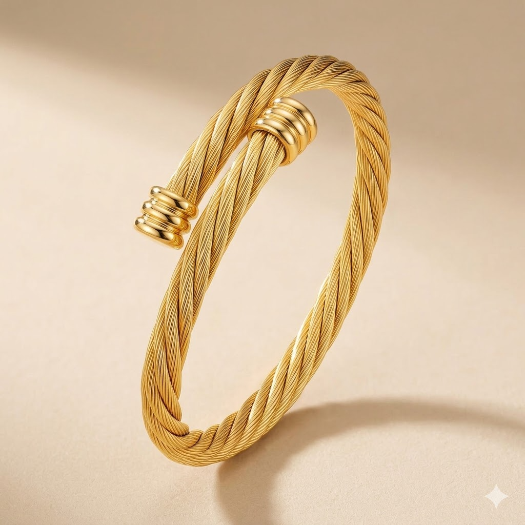Twisted Cable Cuff