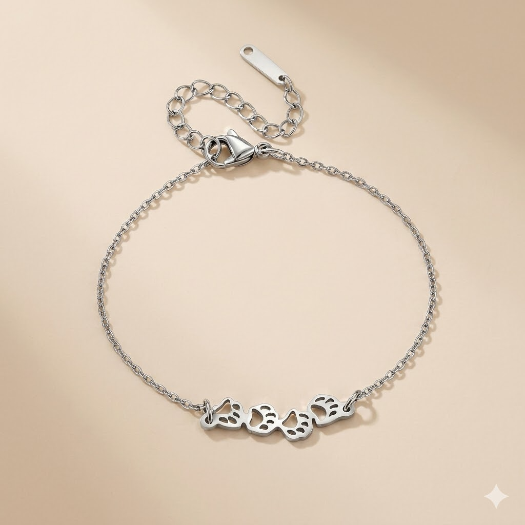 Paw Print Bracelet