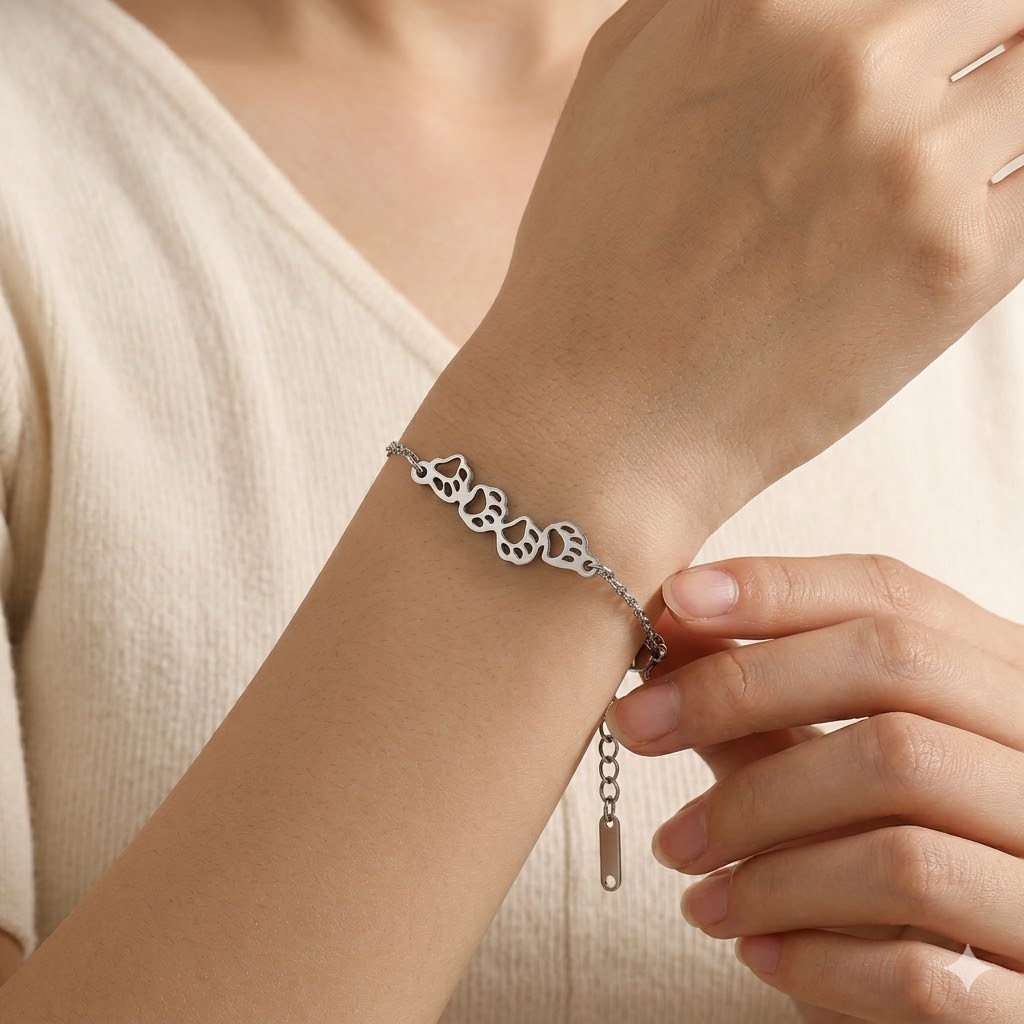 Paw Print Bracelet