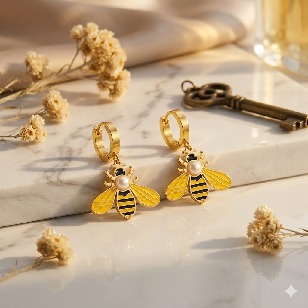 Bees Earrings